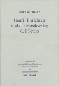 bokomslag Henri Hinrichsen und der Musikverlag C. F. Peters