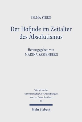 bokomslag Der Hofjude im Zeitalter des Absolutismus