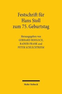 bokomslag Festschrift fr Hans Stoll zum 75. Geburtstag
