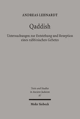 Andreas Lehnardt - Qaddish, Inbunden