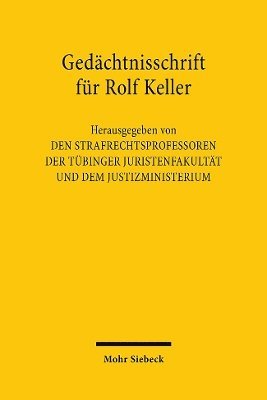bokomslag Gedchtnisschrift fr Rolf Keller