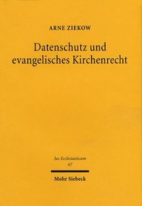 bokomslag Datenschutz und evangelisches Kirchenrecht