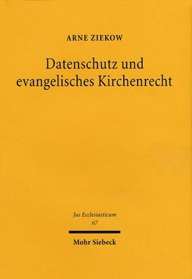 Datenschutz und evangelisches Kirchenrecht 1