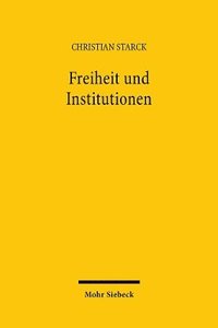 bokomslag Freiheit und Institutionen