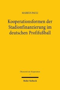 bokomslag Kooperationsformen der Stadionfinanzierung im deutschen Profifuball