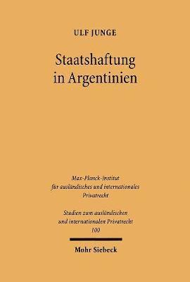 bokomslag Staatshaftung in Argentinien