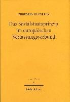 Das Sozialstaatsprinzip im Europischen Verfassungsverbund 1