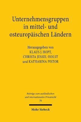 Unternehmensgruppen in mittel- und osteuropischen Lndern 1