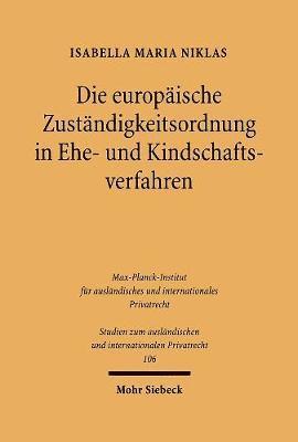 Die europische Zustndigkeitsordnung in Ehe- und Kindschaftsverfahren 1