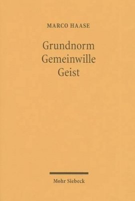 bokomslag Grundnorm - Gemeinwille - Geist