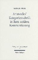 bokomslag Aristoteles' Kategorienschrift in ihrer antiken Kommentierung