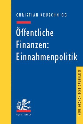 bokomslag ffentliche Finanzen: Einnahmenpolitik