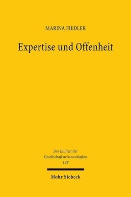 bokomslag Expertise und Offenheit