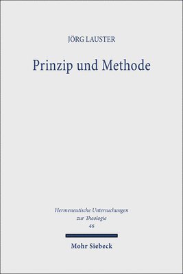 bokomslag Prinzip und Methode