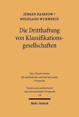 bokomslag Die Dritthaftung von Klassifikationsgesellschaften