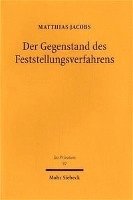 Der Gegenstand des Feststellungsverfahrens 1