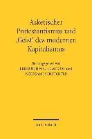 bokomslag Asketischer Protestantismus und der 'Geist' des modernen Kapitalismus