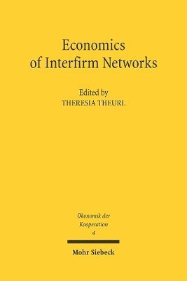 bokomslag Economics of Interfirm Networks