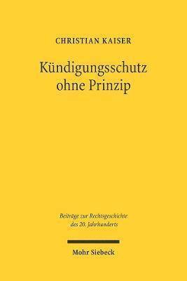 Kndigungsschutz ohne Prinzip 1