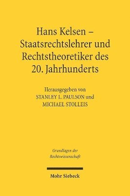 Michael Stolleis, Stanley L. Paulson - Hans Kelsen, Häftad