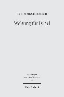 bokomslag Weisung fr Israel