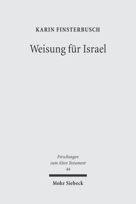 bokomslag Weisung fr Israel