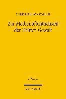 Christian von Coelln, Christian Von Coelln, Christian von Coelln - Zur Medienöffentlichkeit der Dritten Gewalt, Inbunden