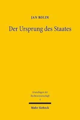 Jan Rolin - Der Ursprung des Staates, Häftad
