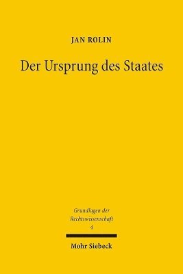 bokomslag Der Ursprung des Staates