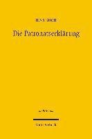 Die Patronatserklarung 1