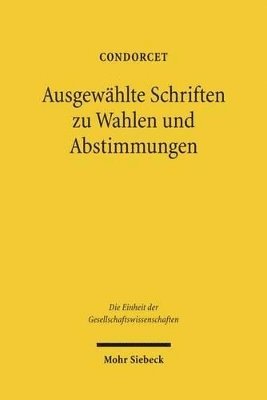 bokomslag Ausgewhlte Schriften zu Wahlen und Abstimmungen