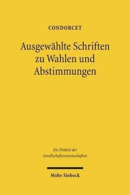 bokomslag Ausgewhlte Schriften zu Wahlen und Abstimmungen