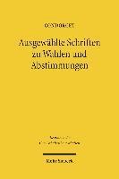 Ausgewählte Schriften zu Wahlen und Abstimmungen