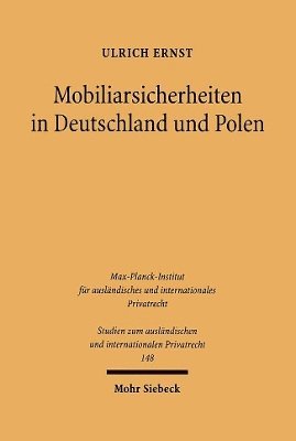 bokomslag Mobiliarsicherheiten in Deutschland und Polen