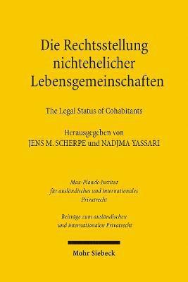 Die Rechtsstellung nichtehelicher Lebensgemeinschaften - The Legal Status of Cohabitants 1