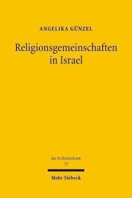 bokomslag Religionsgemeinschaften in Israel