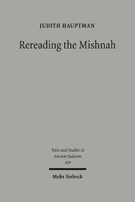 bokomslag Rereading the Mishnah