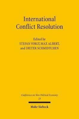 Stefan Voigt, Max Albert, Dieter Schmidtchen - Conferences on New Political Economy, Inbunden