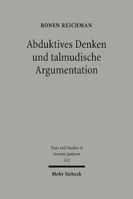 bokomslag Abduktives Denken und talmudische Argumentation