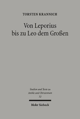 bokomslag Von Leporius bis zu Leo dem Groen