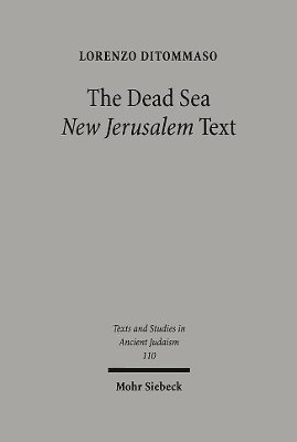 Lorenzo DiTommaso - The Dead Sea 'New Jerusalem' Text, Inbunden