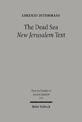 Lorenzo DiTommaso, Lorenzo Ditommaso - Dead Sea 'New Jerusalem' Text, Inbunden