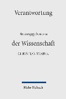 bokomslag Verantwortung Der Wissenschaft