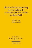 bokomslag Die deutsche Rechtsprechung auf dem Gebiete des Internationalen Privatrechts im Jahre 2003