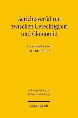 Uwe Blaurock - Gerichtsverfahren zwischen Gerechtigkeit und Ökonomie, Häftad