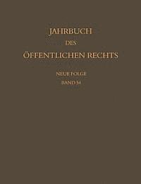 Jahrbuch des öffentlichen Rechts der Gegenwart. Neue Folge