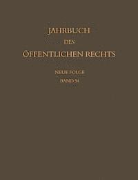 Jahrbuch des ffentlichen Rechts der Gegenwart. Neue Folge 1