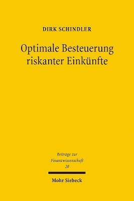 Optimale Besteuerung riskanter Einknfte 1