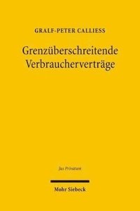 bokomslag Grenzberschreitende Verbrauchervertrge