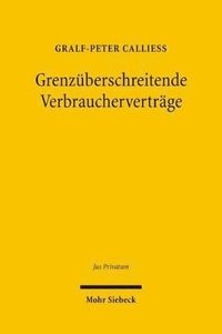 bokomslag Grenzberschreitende Verbrauchervertrge